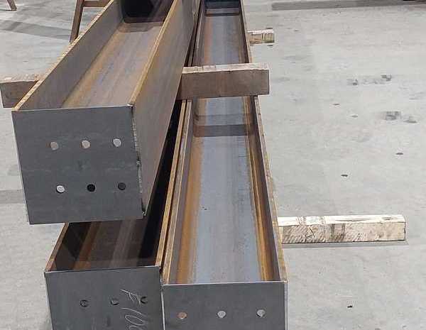 Drilled sections ready for site